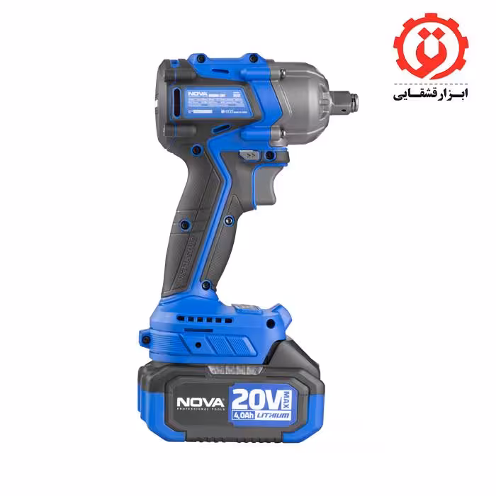 بکس شارژی 1/2 اینچ براشلس 20 ولت نووا مدل 5532