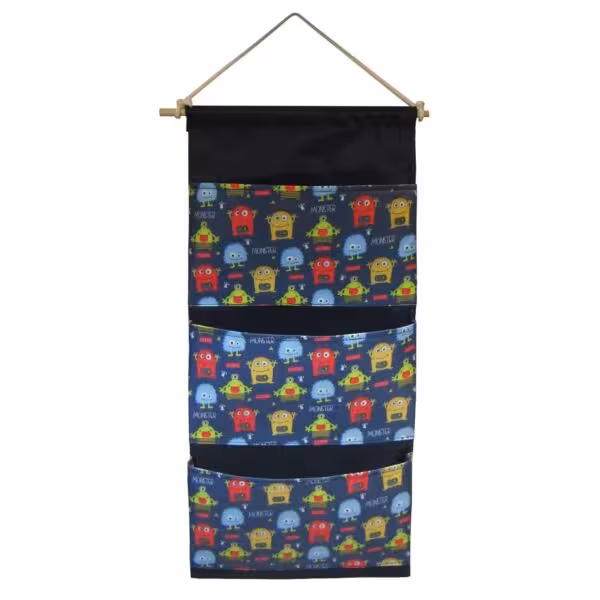 آندیا آویز 3 جیب طرح شکلک بزرگ