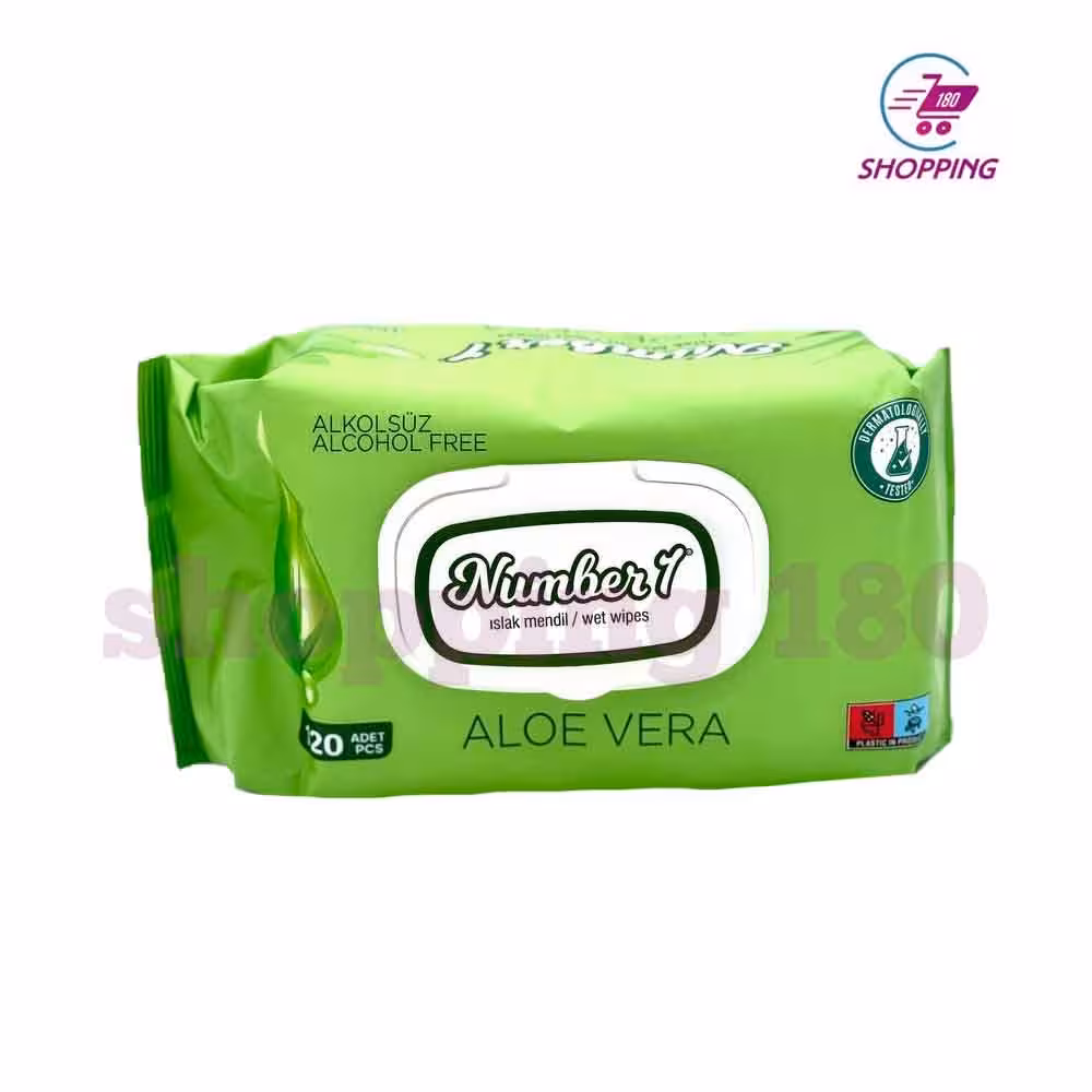 دستمال مرطوب نامبر وان 120 برگ