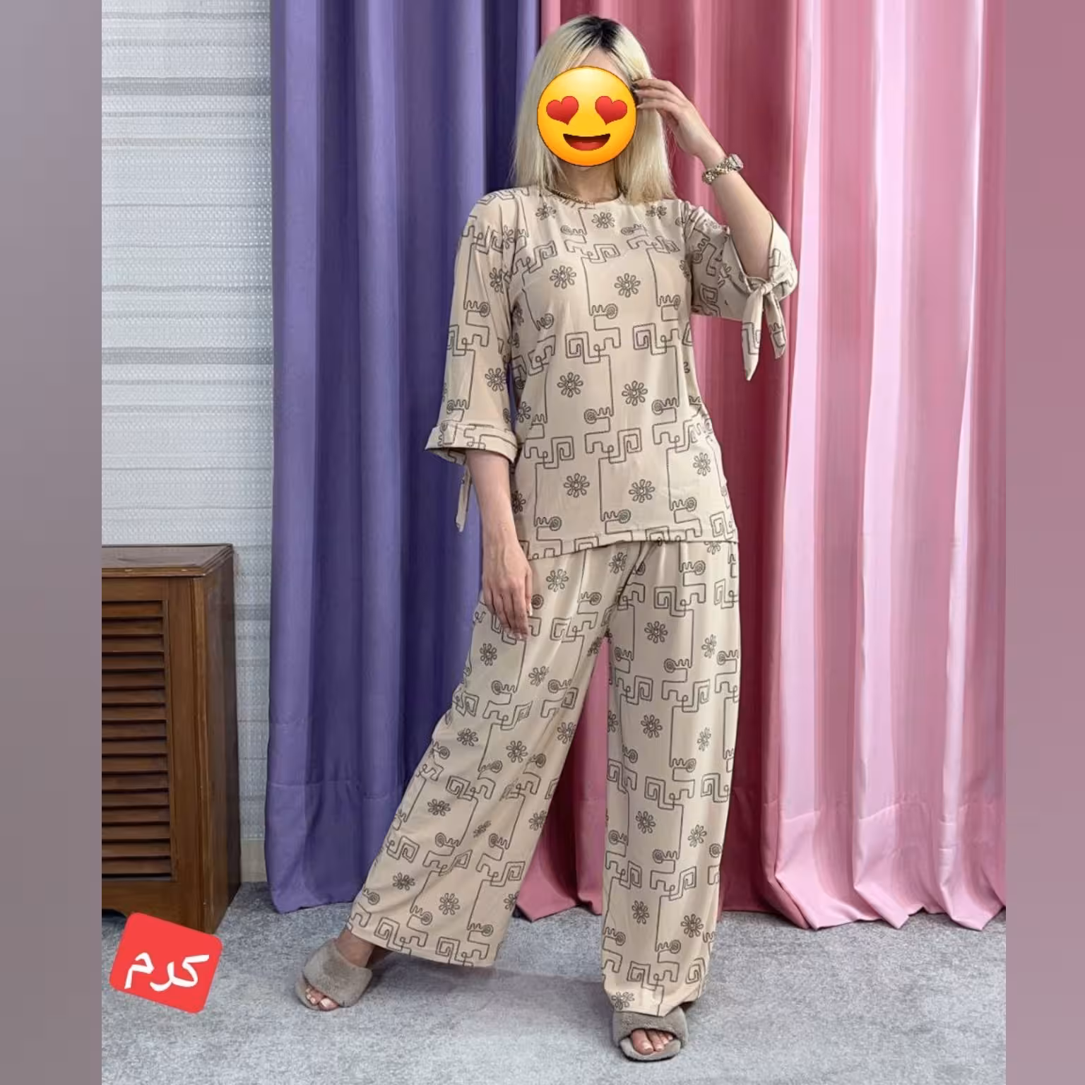 بلوز شلوار راحتی a39k7