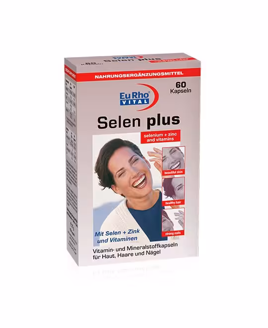 کپسول سلن پلاس یوروویتال 60 عددی