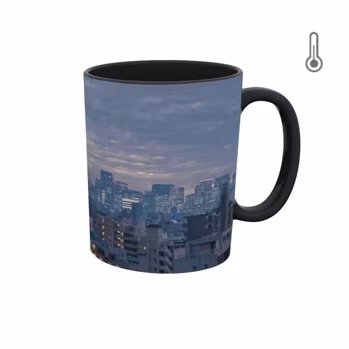 ماگ حرارتی  عکس شهر