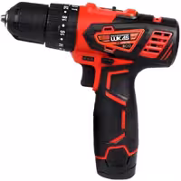 دریل پیچ گوشتی شارژی لوکاس مدل LS09-12VB با تک باتری لیتیومی 2 آمپر ساعت