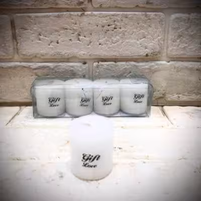 شمع استوانه 4 عددی کوچک