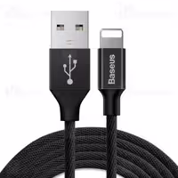 کابل لایتنینگ بیسوس Baseus مدل CALYW-A01 با طول 1.8 متر و توان 2 آمپر