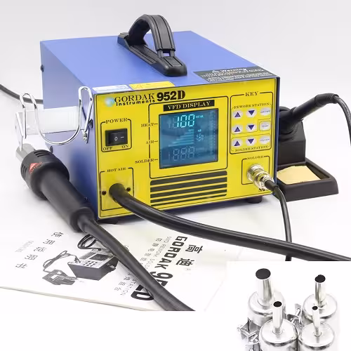 هیتر و هویه دیجیتالی دوکاره GORDAK 952D