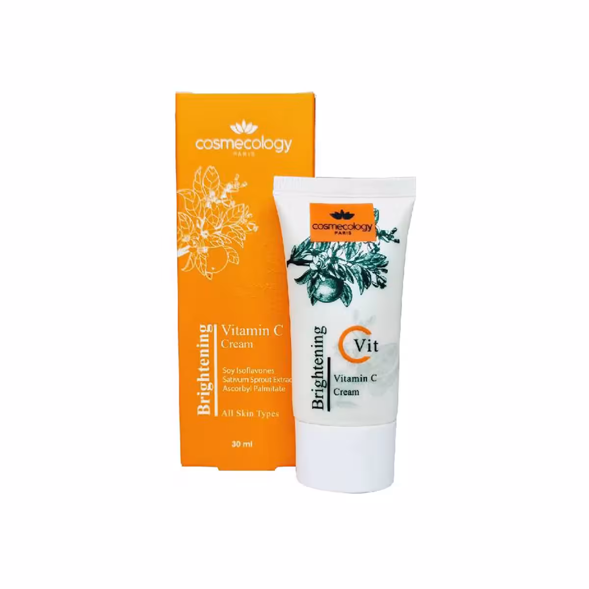 کرم روشن کننده پوست حاوی ویتامین سی _ Brightening Vitamin C Cream_کاسمکولوژی