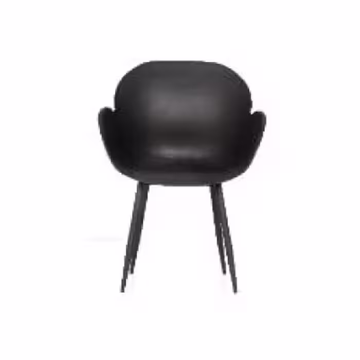 صندلی چند منظوره صدف پایه فلزی استاتیک S570S مشکی