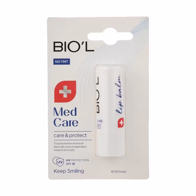 بالم لب بیول مدل Med Care حجم 48 گرم Biol Med Care Lip Balm 48 g