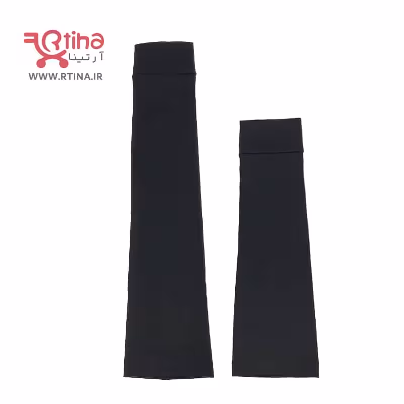 ساق دست مردانه و زنانه ساده مشکی بلند نخ استریج