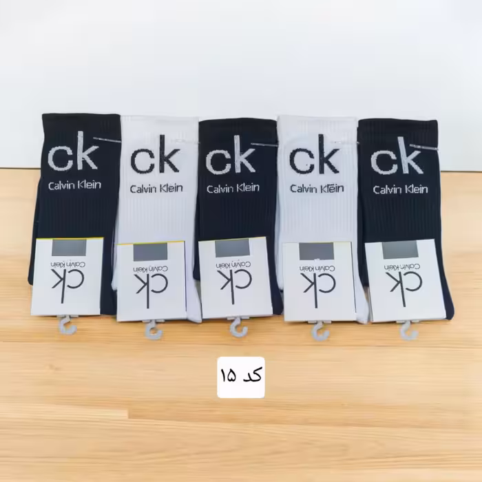 جوراب ساقدار کش انگلیسی فانتزی پنبه ترک کد15