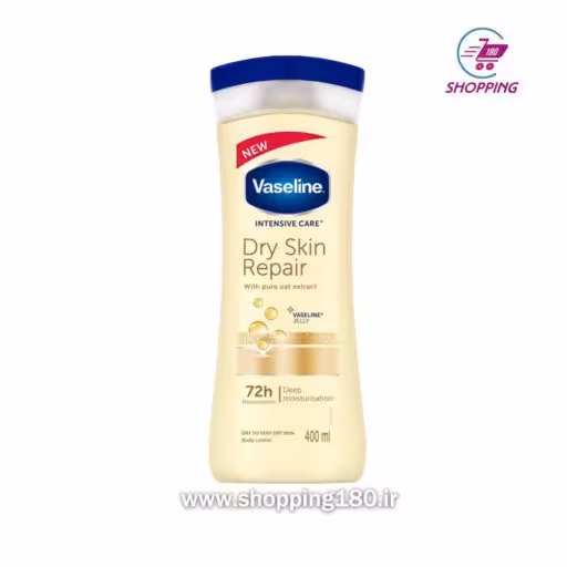 لوسیون بدن عصاره ی جو مناسب پوست خشک 400وازلین  میل
