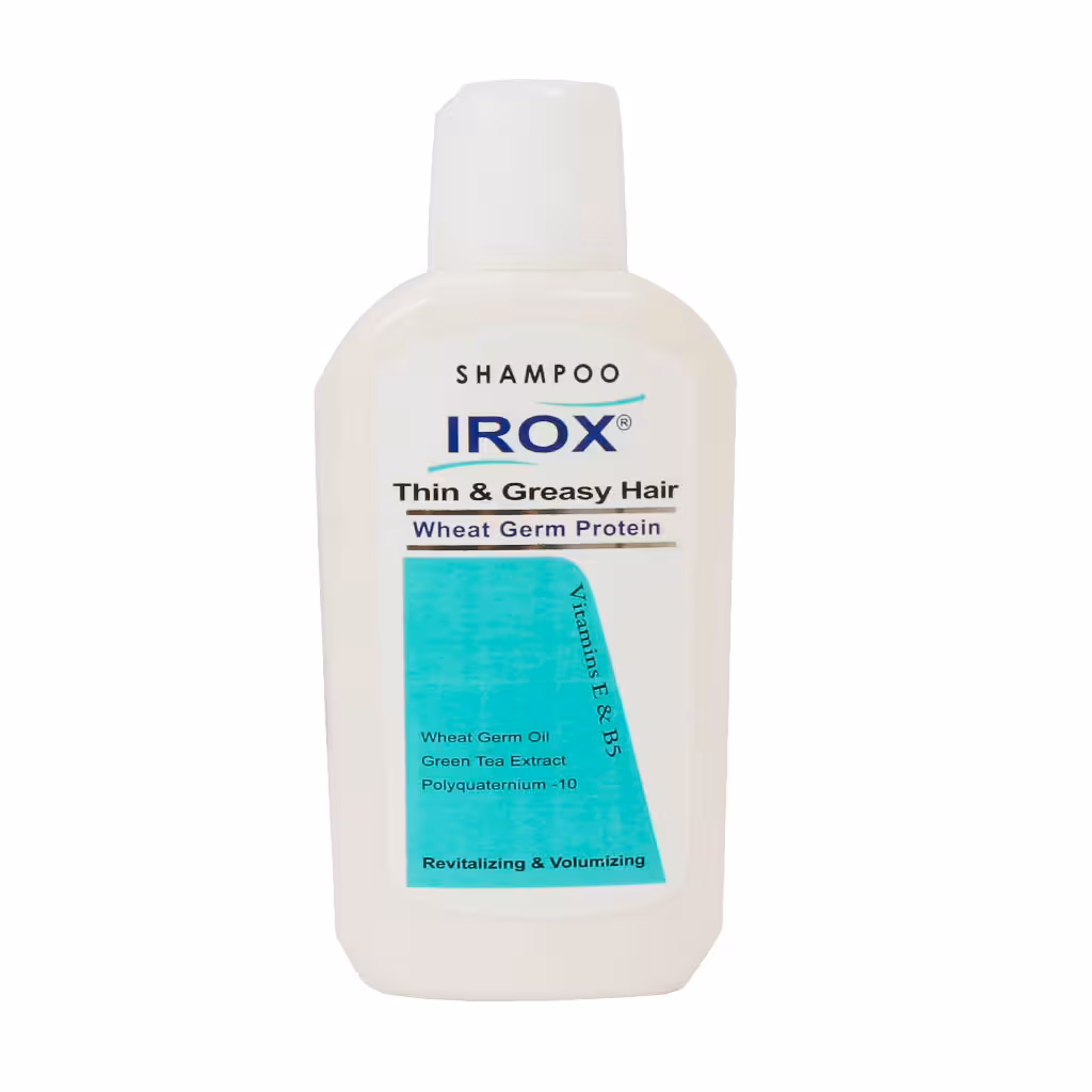 شامپو پروتئین جوانه گندم ایروکس مناسب موهای چرب و نازک 200 گرم | Irox Wheat Germ Protein Shampoo