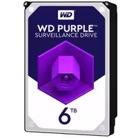 هارد‌دیسک اینترنال وسترن دیجیتال سری بنفش مدل Purple WD60PURZ ظرفیت 6 ترابایت