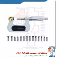 میکرومتر یونیورسال آسیمتو 75-50 خارج سر تعویض شو مدل 0-03-142