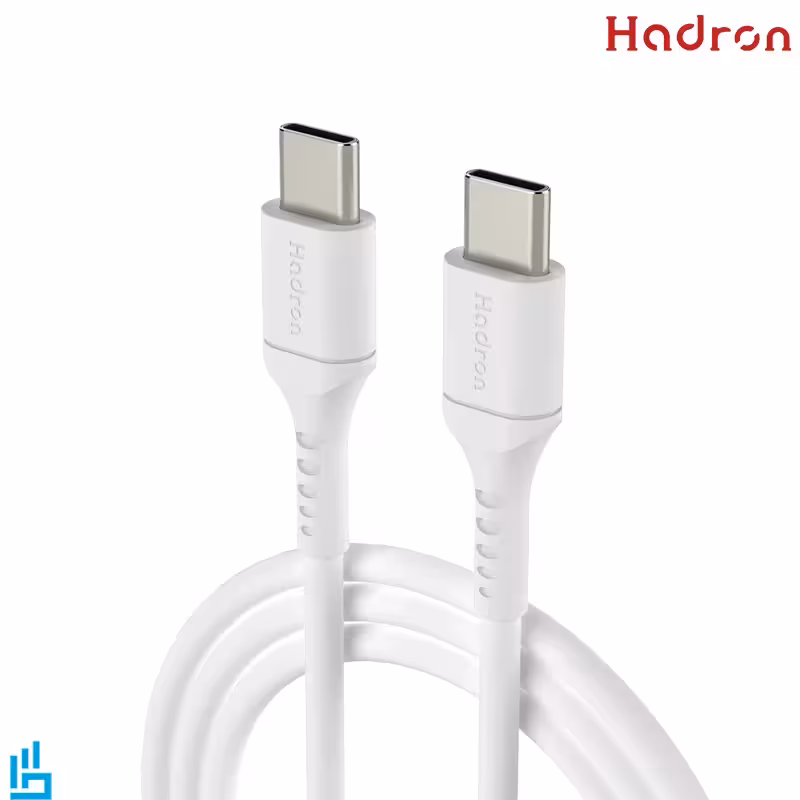 کابل تبدیل شارژ تایپ سی هادرون HADRON C-C01 TPE طول 2 متر