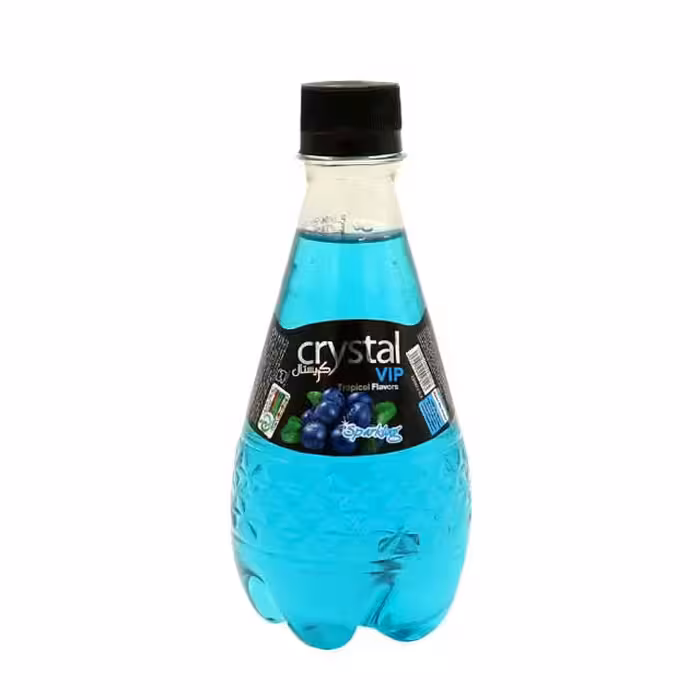 نوشیدنی گازدار بلو هاوایی کریستال 330 میلی لیتری