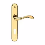 دستگیره در بهریزان  مدل 2852  طلایی براق