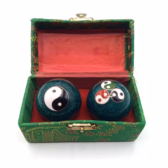 گوی آرامش یینگ یانگ سبز کد 430014