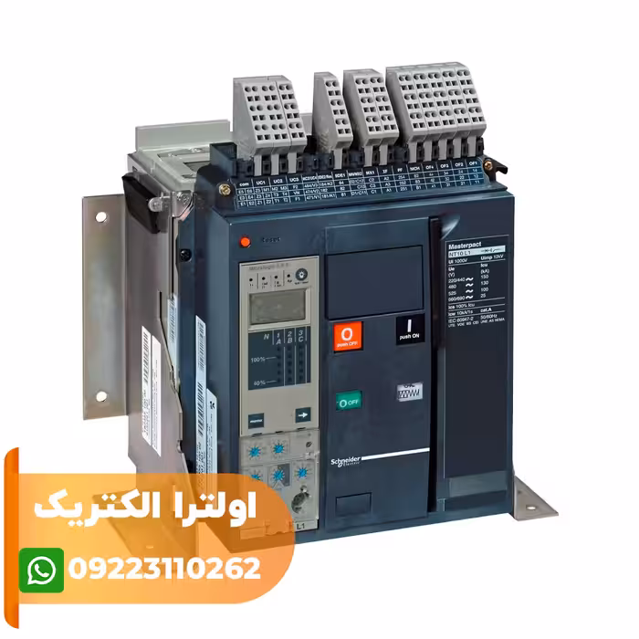 کليد هوایی 1250 آمپر سه پل سری NW قدرت قطع 100KA