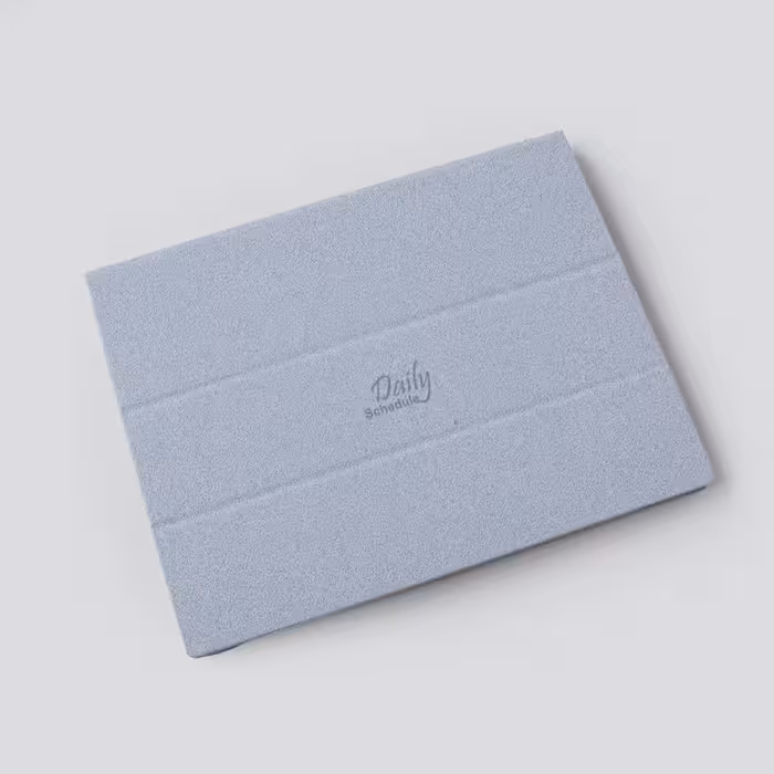 پلنر هفتگی رومیزی طوسی باربد رث گرافیک