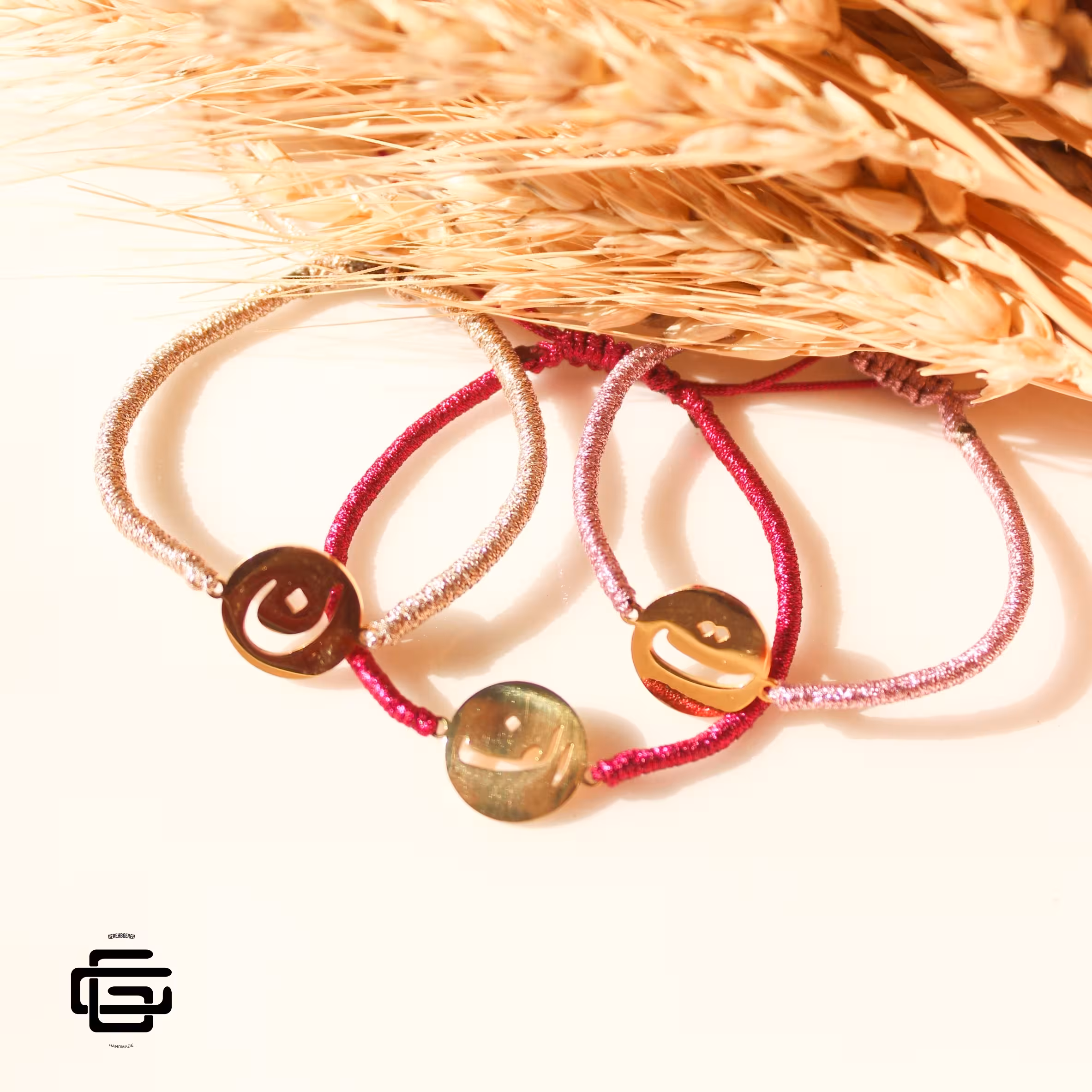 دستبند پلاک حروف فارسی