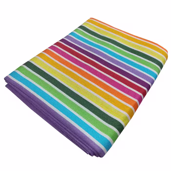 حوله حمام نساجی هنر یزد مدل rainbow سایز 70x145 سانتی متر | کالا مکس