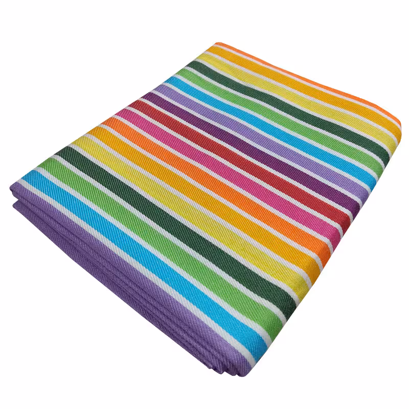 حوله حمام نساجی هنر یزد مدل rainbow سایز 70x145 سانتی متر | کالا مکس