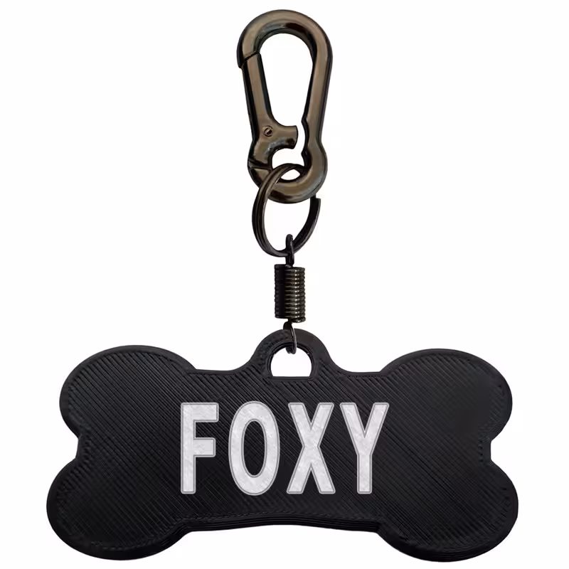 پلاک شناسایی سگ مدل Foxy | چاوه