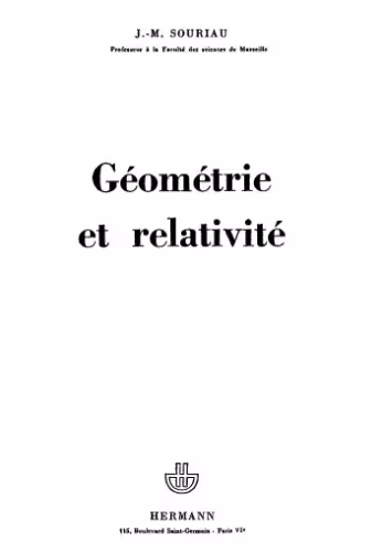 خرید و دانلود نسخه کامل کتاب Géométrie et relativité