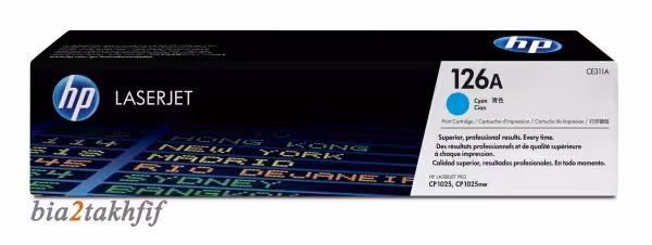 کارتریج تونر آبی 126A اچ پی