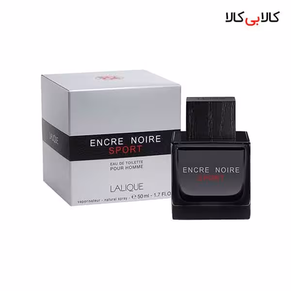 ادوتویلت لالیک انکر نویر اسپرت Lalique Encre noire Sport مردانه حجم 100 میلی لیتر اورجینال