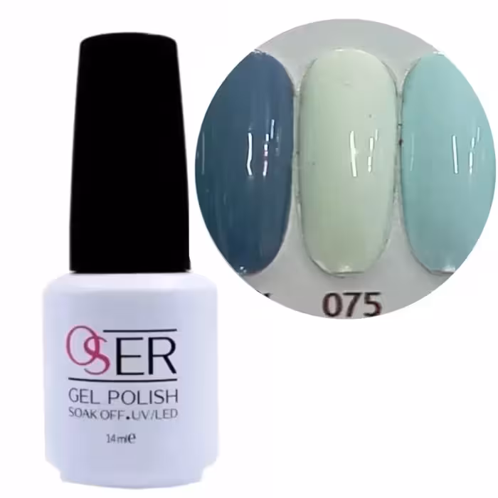 لاک ژل ناخن اوسر شماره 075 OSER GEL PULISH