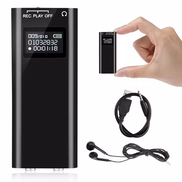 ضبط کننده صدا و پخش کننده موزیک 16 گیگابایت برند ایریور مدل 808