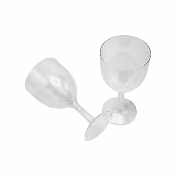 ظرف دسر مدل جام بلوط | جام پایه دار یکبار مصرف شفاف