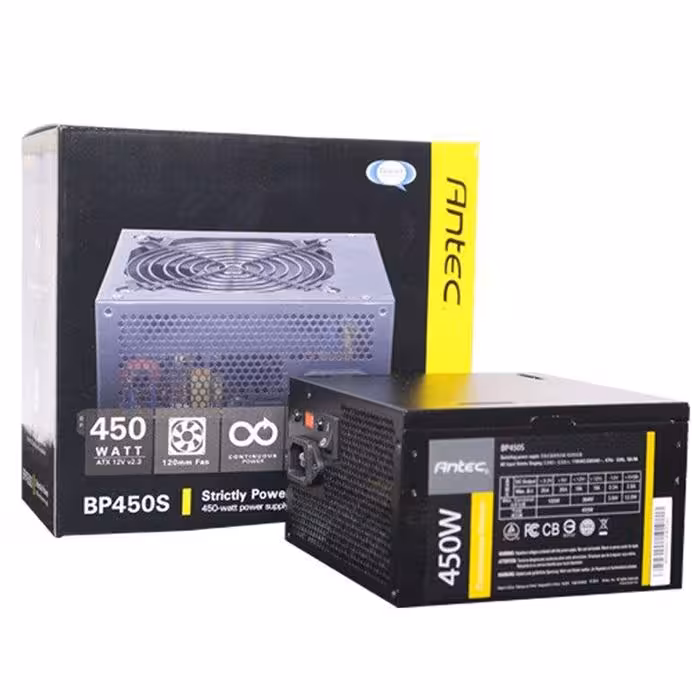 منبع تغذیه انتک مدل CSK450 Non-Modular Bronze 450W