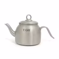 قوری قیطاسی مدل اپادانا 1 لیتری مات دسته استیل کد 1078