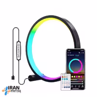 رینگ لایت هوشمند مدل RGBW10 با قابلیت کنترل از راه دور