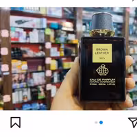 ادکلن برون لیذر اصل بوی تلخ و تند کیفیت بو فوق العاده