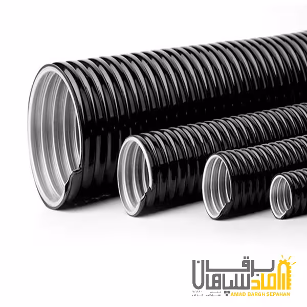لوله فلکسی توس فلکس 11 مشکی (یک حلقه(25 متر))
