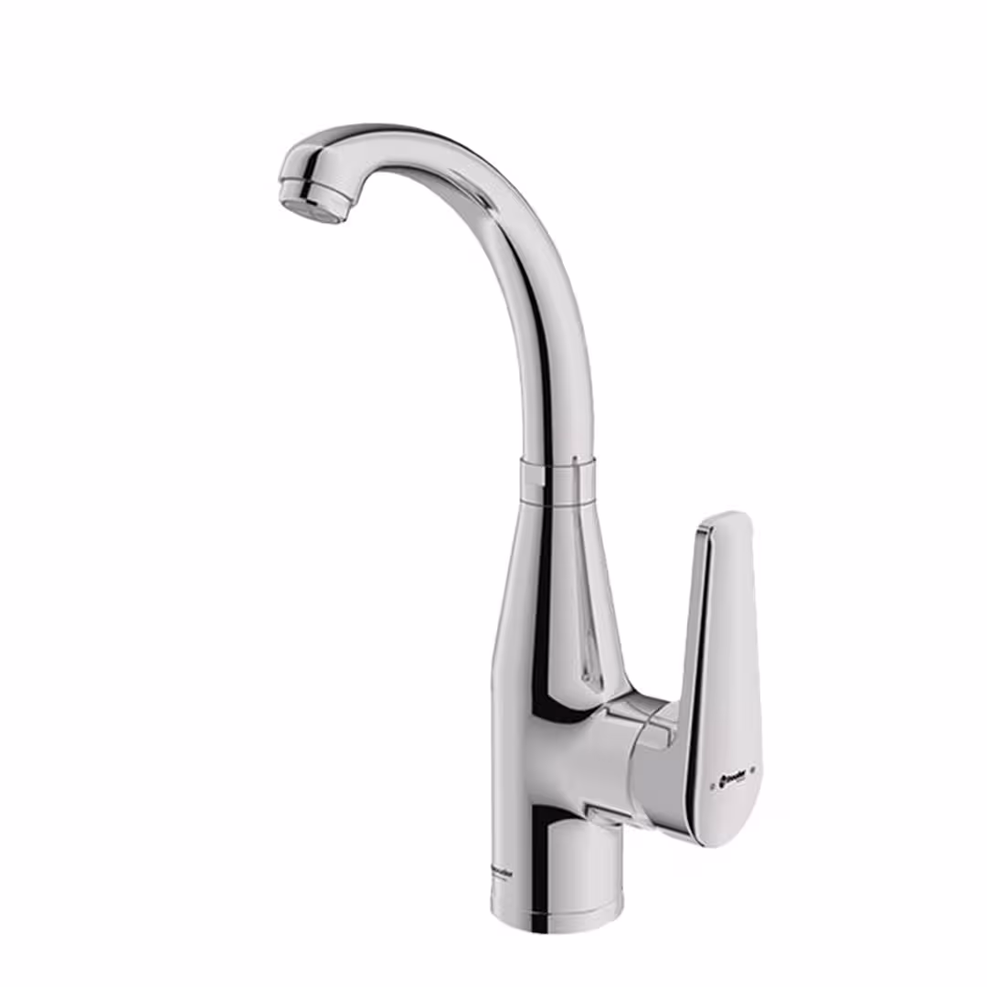 شیر روشویی زدرا شودر مدل لیون کروم