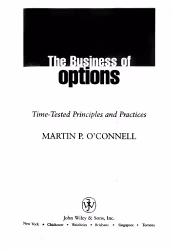 خرید و دانلود نسخه کامل کتاب The Business of Options