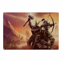 خرید و قیمت موس پد گیمینگ طرح warcraft کد 4344