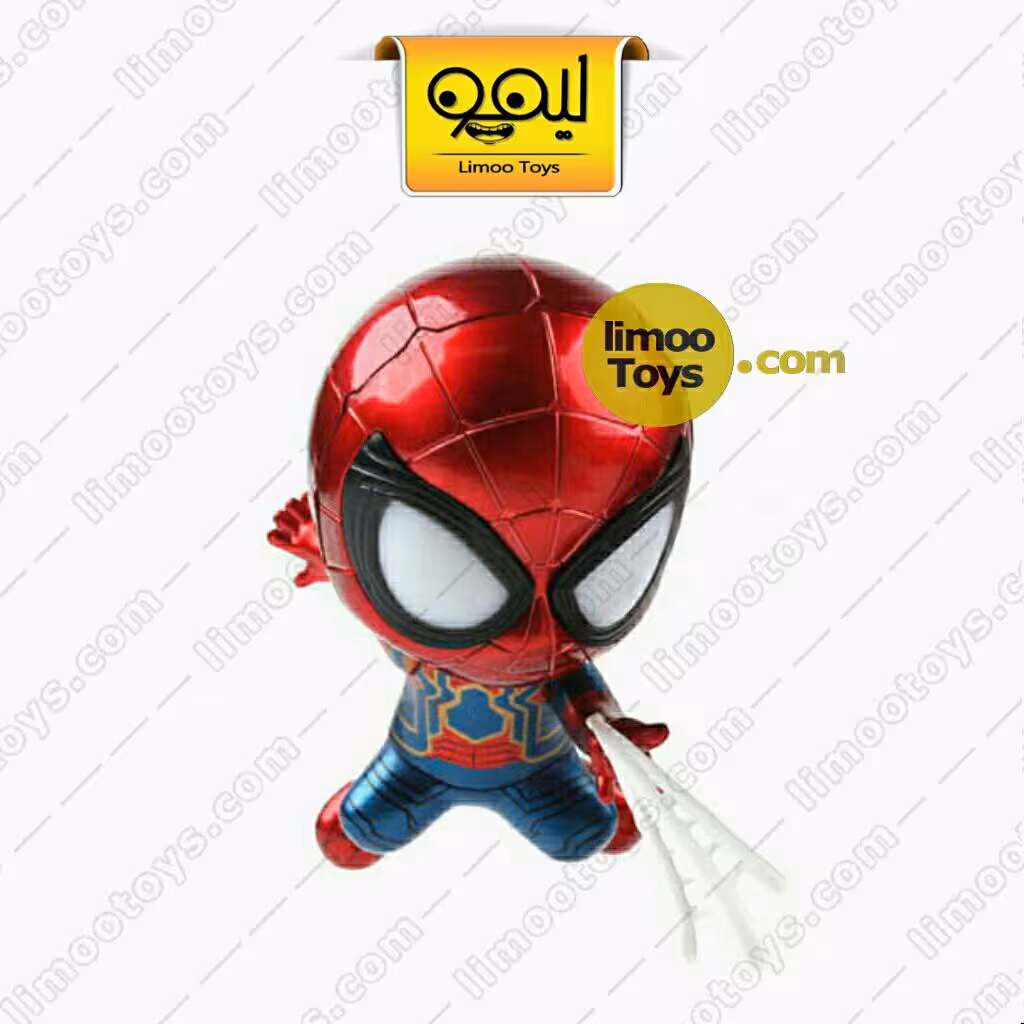 اکشن فیگور LED Iron Spider Cosbaby