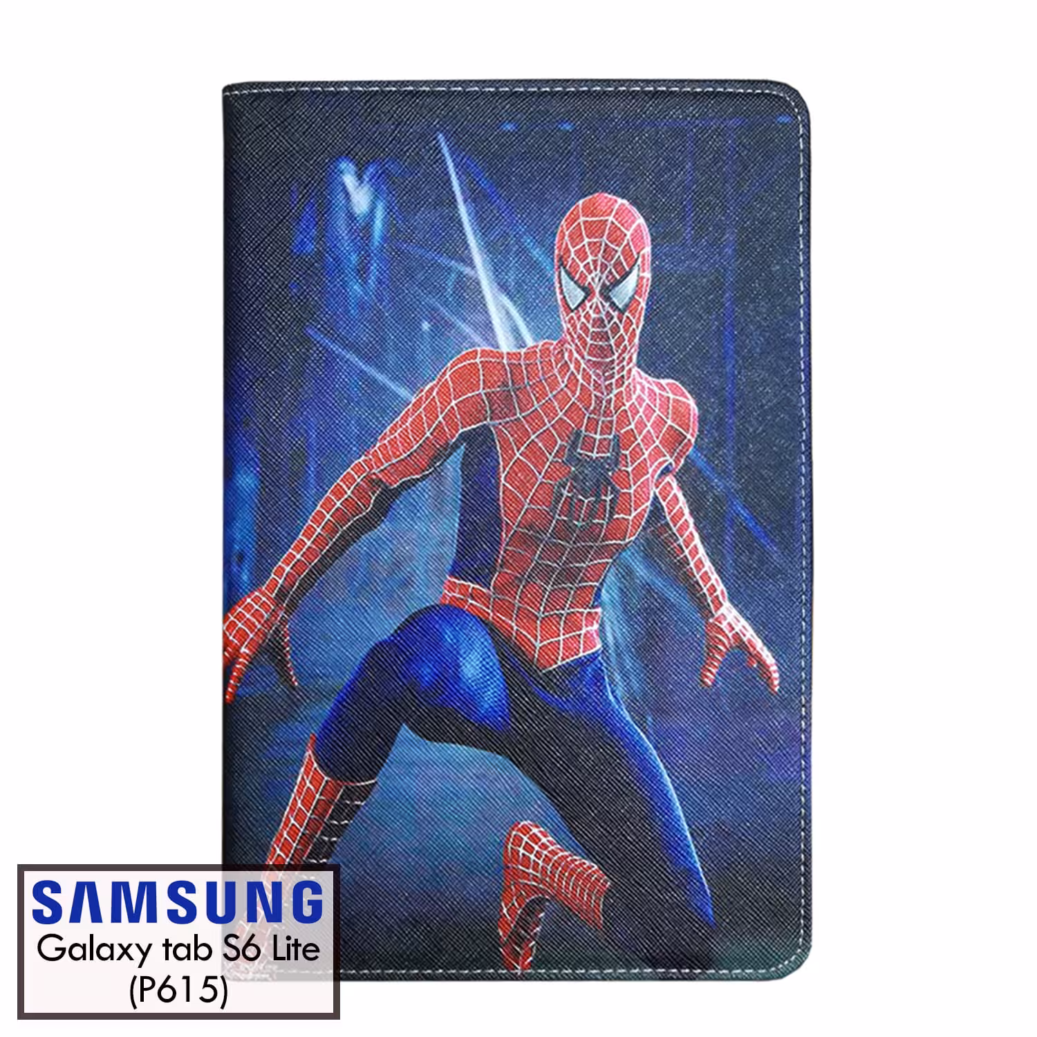 کیف کلاسوری طرح اسپایدرمن 1 | تبلت سامسونگ Tab S6 Lite (P610-P615 -P613-P619-P620-P625)