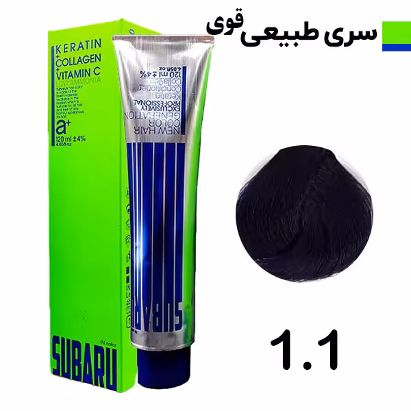 رنگ مو مشکی پر کلاغی سوبارو شماره 11