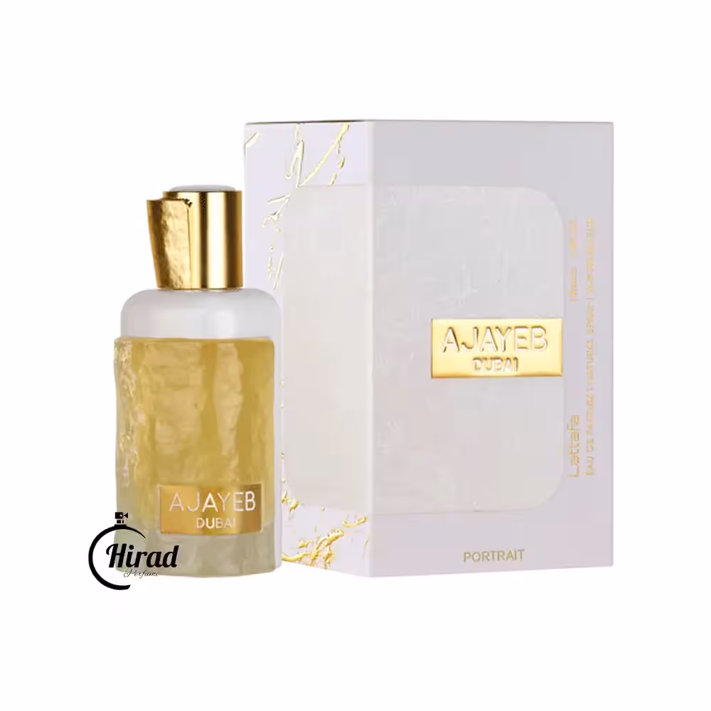 خرید عطر ادکلن زنانه عجایب دبی طلایی زرد لطافه - هیراد پرفیوم