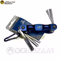 آلن چاقویی 6 پر 8 پارچه 2 تا 8 میل ای زد دی A.Z.D