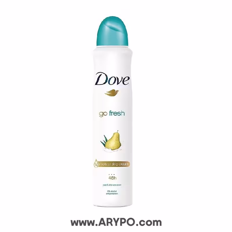 اسپری ضد تعریق گلابی  داو مدل go fresh حجم 200 میل
