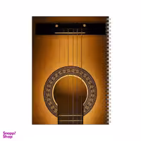 دفتر مشق 100 برگ بامبیلیپ طرح گیتار و موسیقی کد 6413163